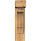 Ekena Millwork Balboa Block Smooth Bracket w/ Offset Brace, Western Red Cedar, 5 1/2"W x 14"D x 22"H BKT0604X14X22BOA05SWR - alternate 2